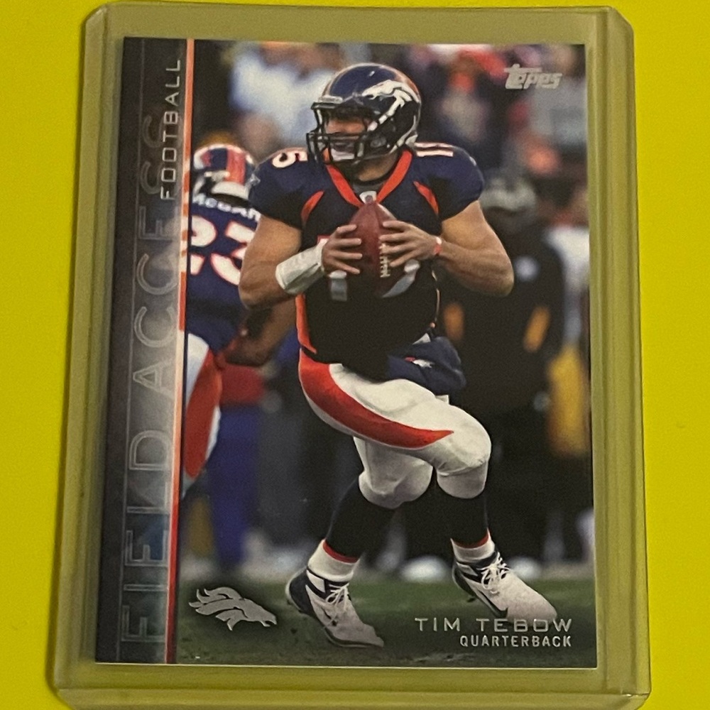 Tim Tebow #191 2015 Topps [Field Access] Football Trading Card